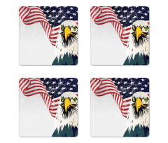 4th of July Country Coaster Set Of Four