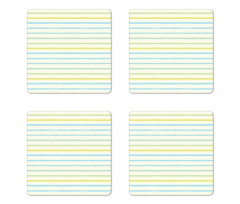 Grunge Pastel Pattern Coaster Set Of Four