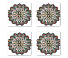 Mandala Asian Coaster Set Of Four