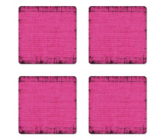 Futuristic Grungy Murky Coaster Set Of Four