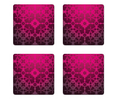 Mosaic Vintage Pattern Coaster Set Of Four