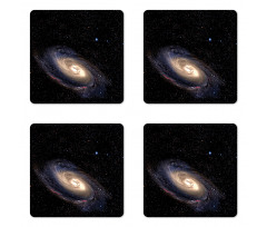 Spiral Space Universe Coaster Set Of Four