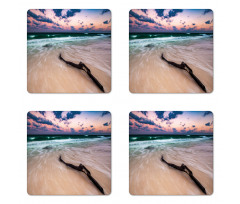 Driftwood on Beach Coaster Set Of Four