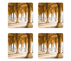 Agra Fort Pillar Coaster Set Of Four