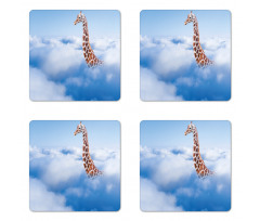 Heaven Fantasy Themed Coaster Set Of Four