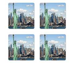 Lİberty NYC Coaster Set Of Four