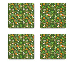 Lucky Clover Coaster Set Of Four