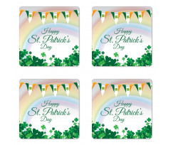 Rainbow Flags Coaster Set Of Four