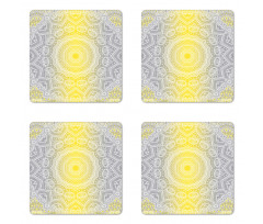 Boho Ombre Old Coaster Set Of Four