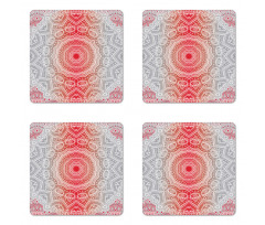 Boho Mandala Coaster Set Of Four