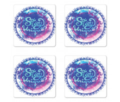 Brushstroke Coaster Set Of Four