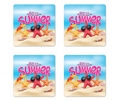 Inspirational Beach Coaster Set Of Four