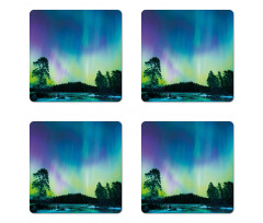 Lake Forest Woods Coaster Set Of Four
