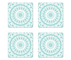 Mandala Tie Dye Effect Coaster Set Of Four