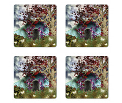 Mystical Tree Coaster Set Of Four