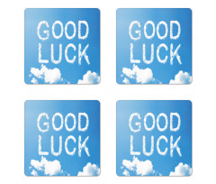 Message Sky Clouds Coaster Set Of Four