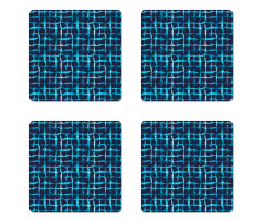 Pool Inspired Design Coaster Set Of Four