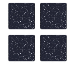 Cluster of Stars Coaster Set Of Four