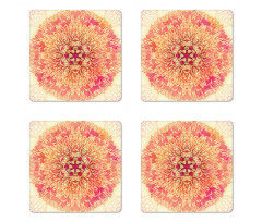 Lively Flora Coaster Set Of Four