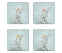 Mouse Friends Coaster Set Of Four