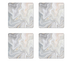 Nature Stone Paintbrush Coaster Set Of Four