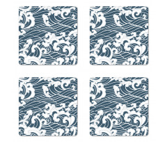 River Storm Retro Coaster Set Of Four