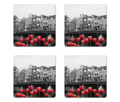 Amsterdam Canal Coaster Set Of Four