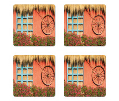 Country House Coaster Set Of Four