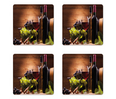 French Gourmet Tasting Coaster Set Of Four