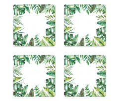 Jungle Themed Picture Coaster Set Of Four