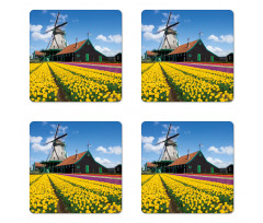 Dutch Tulips Country Coaster Set Of Four