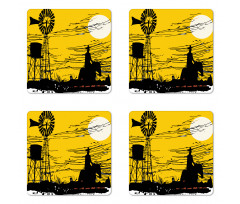 Australia Sunset View Coaster Set Of Four