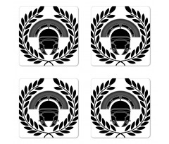 Greek Coaster Set Of Four