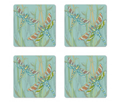 Doodle Art Coaster Set Of Four