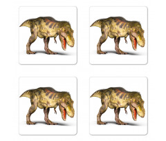 Prehistoric Animal Coaster Set Of Four