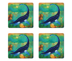 Sea Creature Coaster Set Of Four