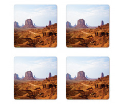 Merritt Butte Sandstones Coaster Set Of Four