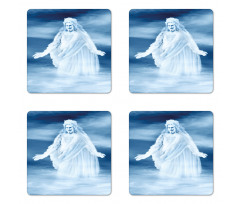 Ethereal Clouds Coaster Set Of Four