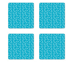 Cruise Sail Travel Theme Coaster Set Of Four