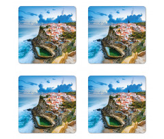 Portuguese Town Coaster Set Of Four