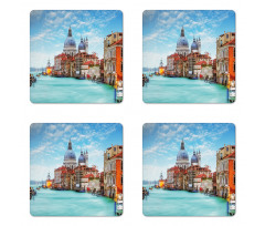 Image of Venice Grand Canal Coaster Set Of Four