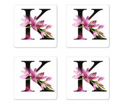 Blooming Kaffir Lily K Coaster Set Of Four