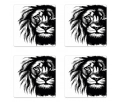 Wild Safari Life Coaster Set Of Four