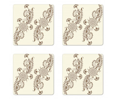 South Pattern Coaster Set Of Four