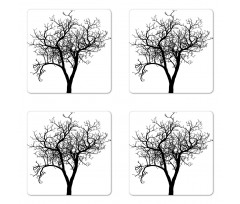 Barren Branch Fall Coaster Set Of Four