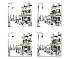 Parisian Patio Coaster Set Of Four