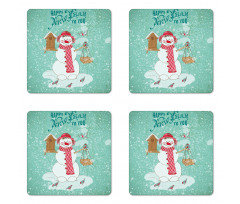 Happy New Year Coaster Set Of Four