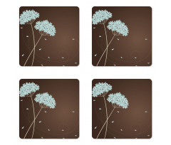 Falling Leaves Coaster Set Of Four