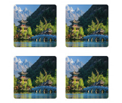 Old Town by Water Coaster Set Of Four