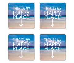 This is My Happy Place Coaster Set Of Four